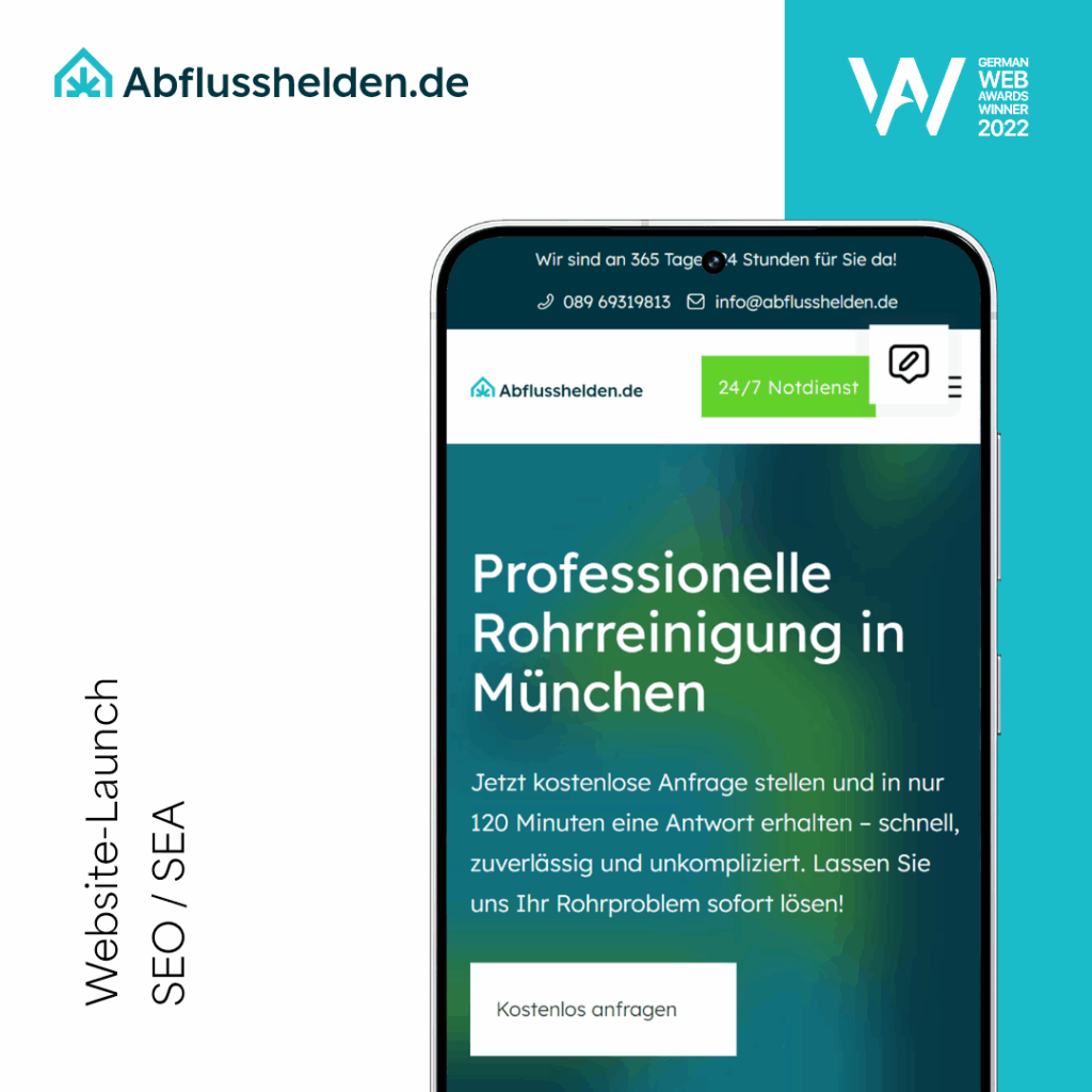 Abflusshelden.de Webdesign Feed
