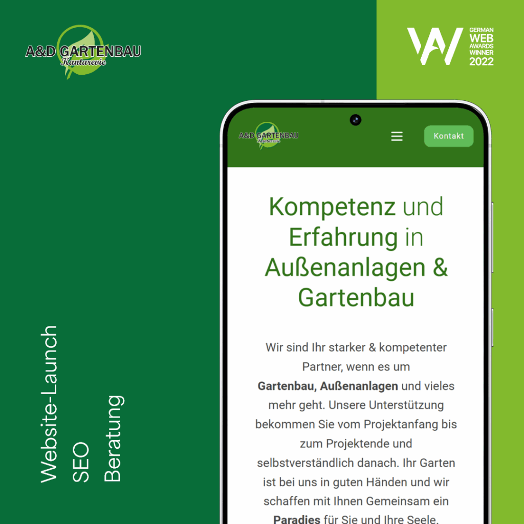 AdGartenbau Webdesign Feed