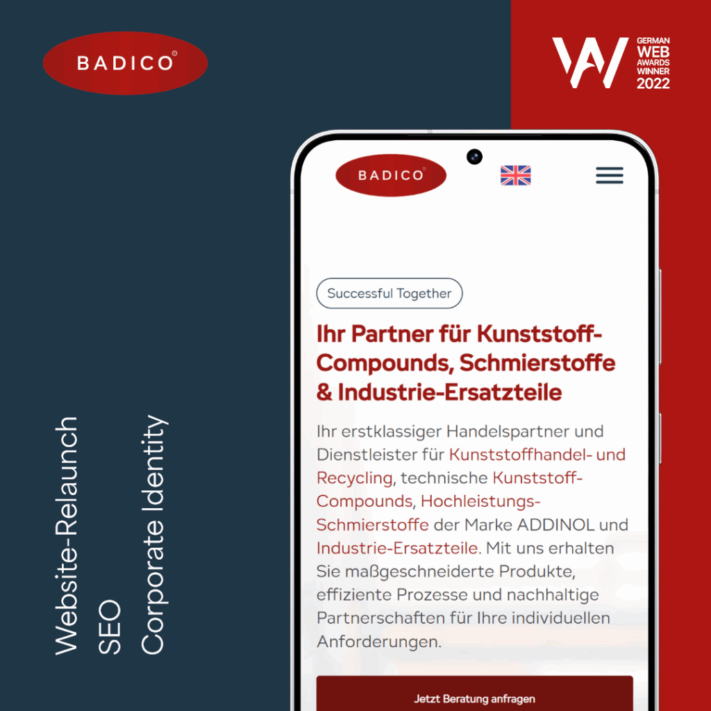 Badico-Trading GmbH Webdesign-Feed