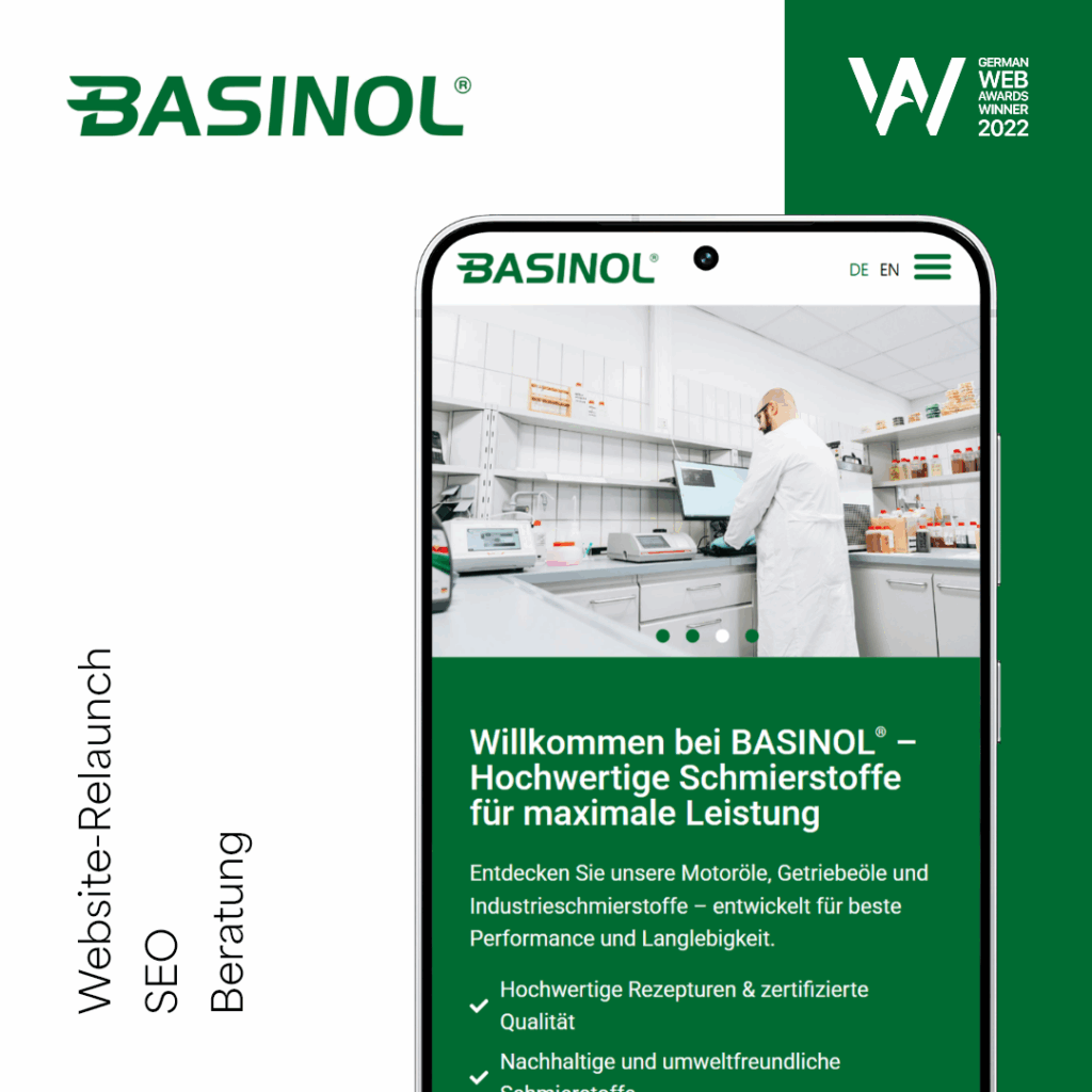 Basinol Webdesign