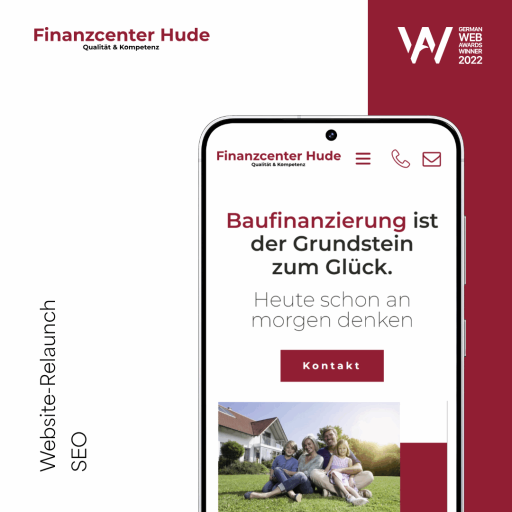 Finanzcenter Hude Webdesign