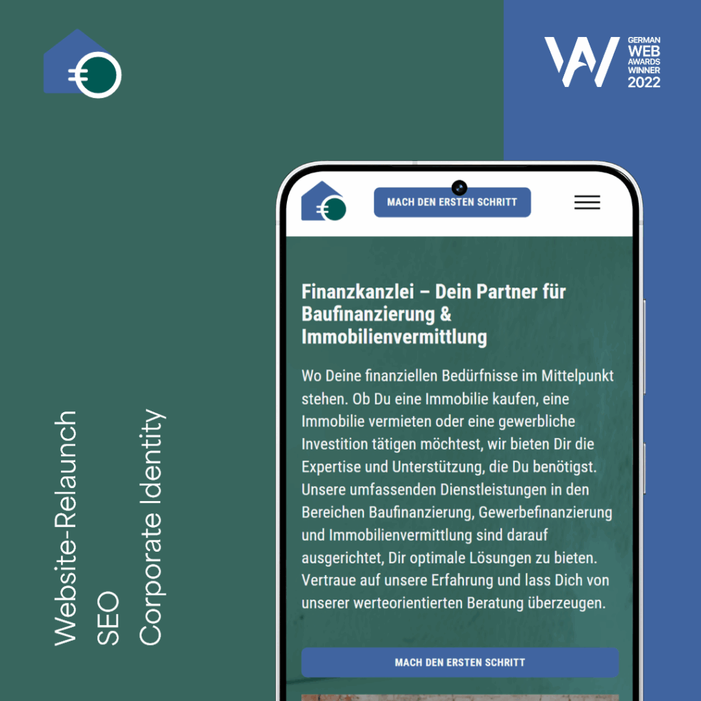 Finanzkanzlei Hintermair Webdesign