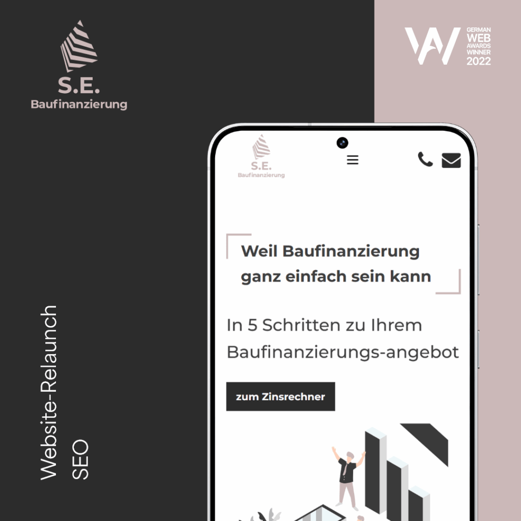 S.E. Baufinanzierung Webdesign